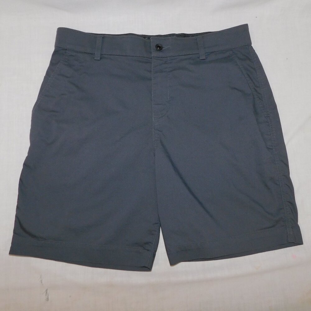 Nike Dri-FIT UV Gray Chino Golf Shorts Mens 34